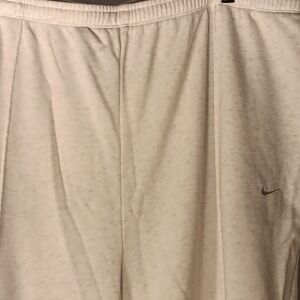 Nike Women's 2X‎ Gray Heathered Track Pants Joggers Elastic Waistband Comfort